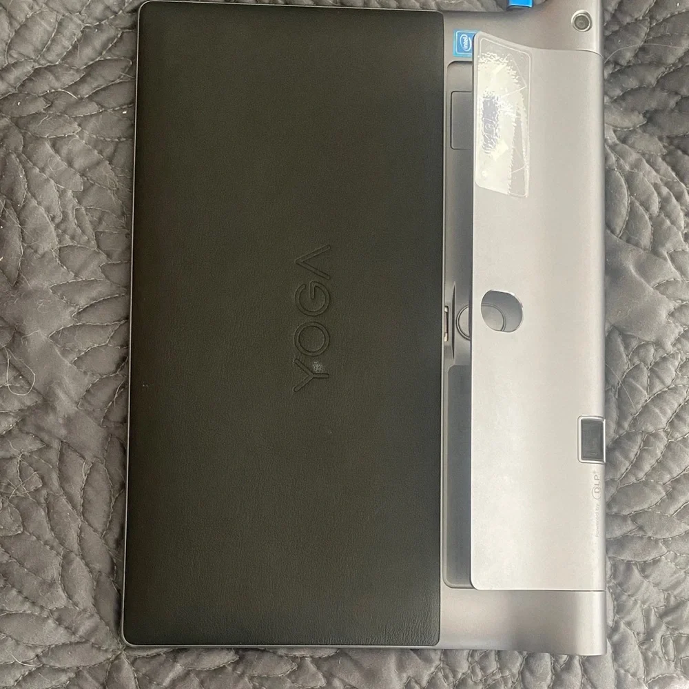 Lenovo Black and Gray Tablet